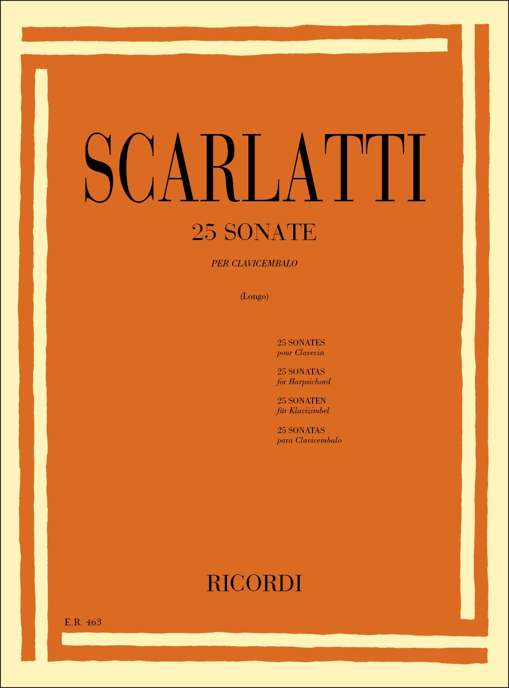 Scarlatti Sonate per clavicembalo 3巻 Amazon.it: 25 Sonate per Clavicembalo Domenico Scarlatti